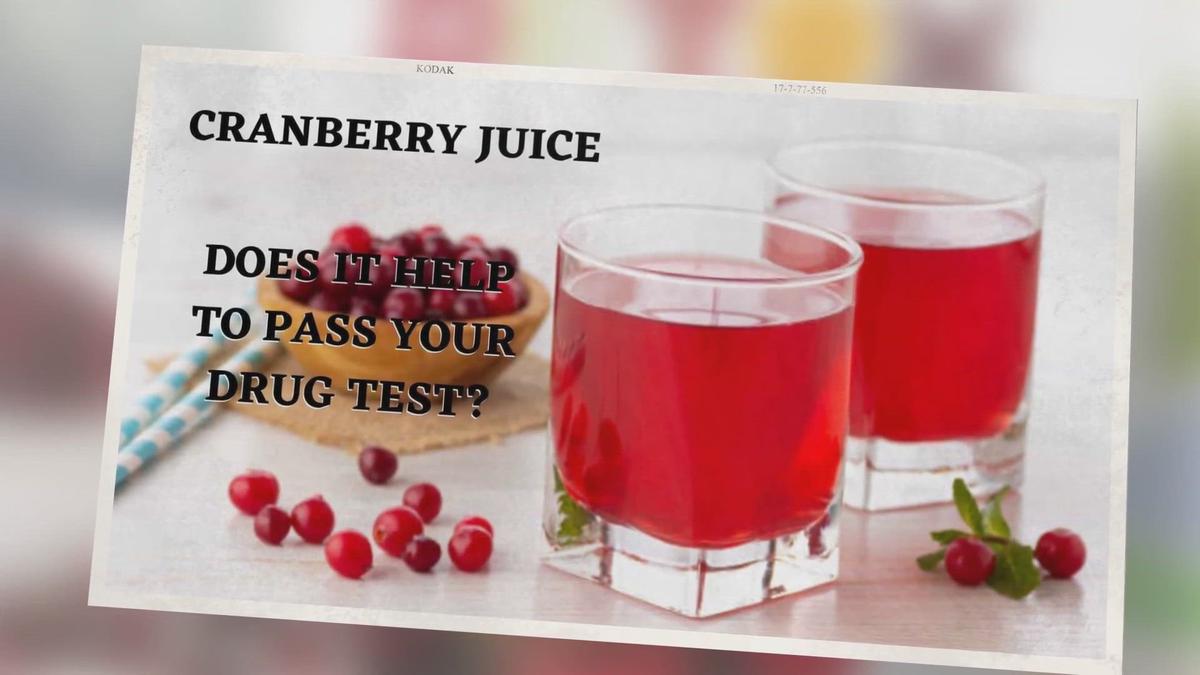 'Video thumbnail for Cranberry Juice: Does it help to Pass your Drug Test?'